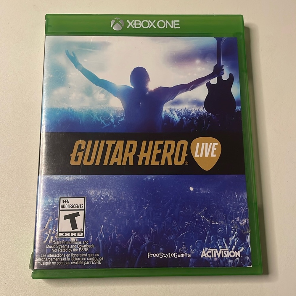 Guitar Hero Live for Microsoft Xbox‎ One. Tested and works! Excellent condition!